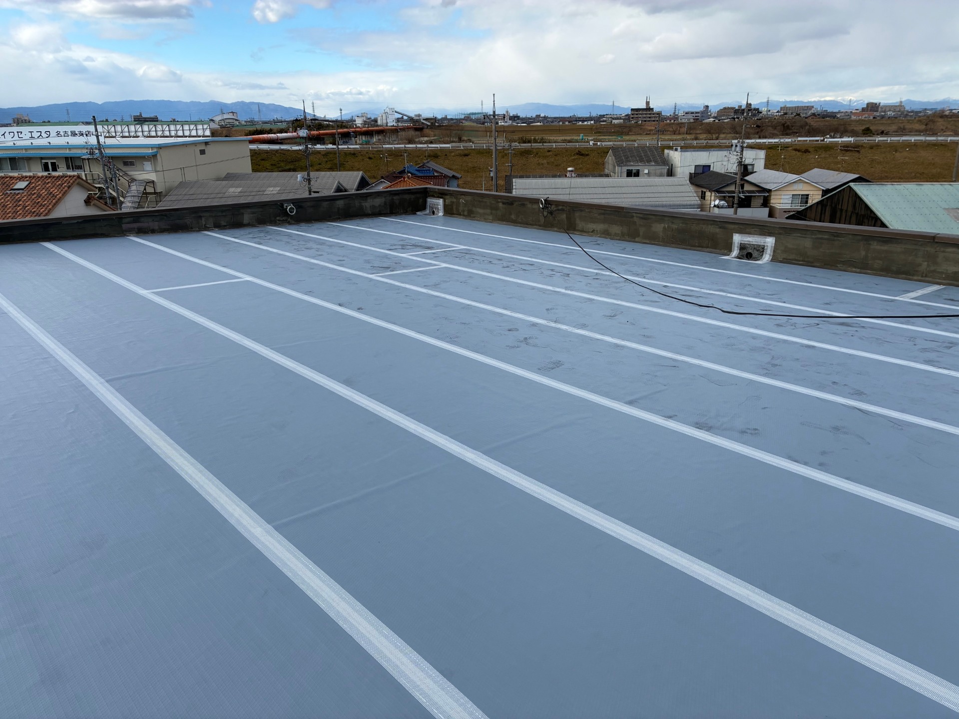 愛知県名古屋市中村区　屋上　ウレタン塗膜防水